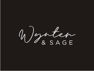 Wynter & Sage logo design by Artomoro