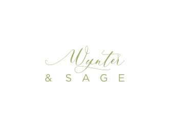 Wynter & Sage logo design by Artomoro