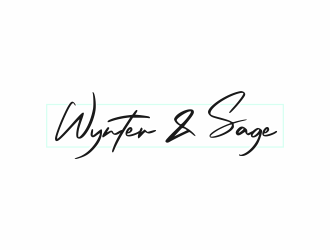 Wynter & Sage logo design by giphone