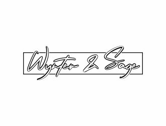 Wynter & Sage logo design by giphone