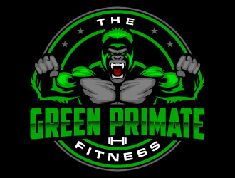 The Green Primate Fitness logo design by daywalker