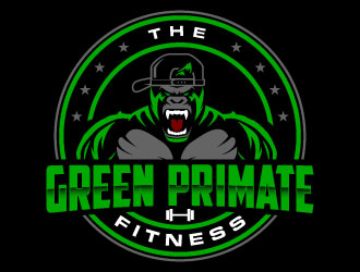 The Green Primate Fitness logo design by daywalker