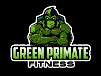 The Green Primate Fitness logo design by kunejo