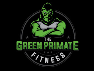 The Green Primate Fitness logo design by Conception