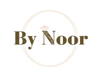 By Noor logo design by Mirza