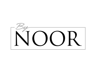 By Noor logo design by mutafailan