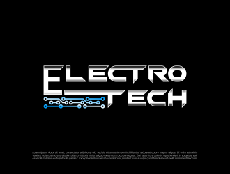 Electro Tech logo design by ngattboy