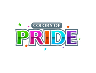 Colors with PRIDE logo design by uttam