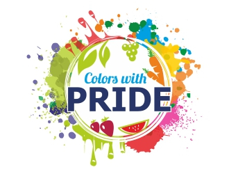 Colors with PRIDE logo design by ruki