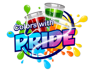 Colors with PRIDE logo design by DreamLogoDesign