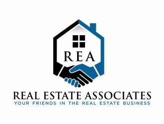 Real Estate Associates logo design by hidro