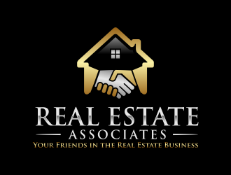 Real Estate Associates logo design by GassPoll