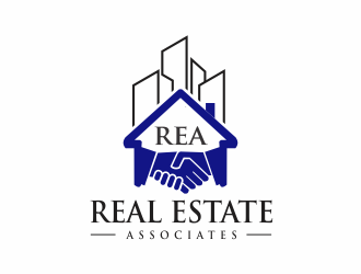 Real Estate Associates logo design by santrie