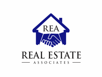 Real Estate Associates logo design by santrie