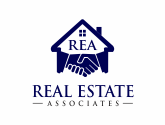 Real Estate Associates logo design by santrie