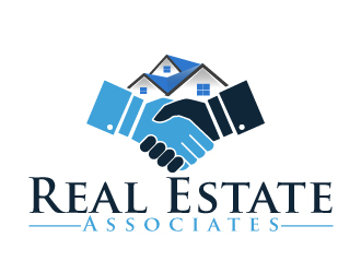 Real Estate Associates logo design by ElonStark