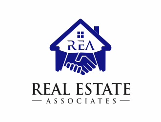 Real Estate Associates logo design by santrie