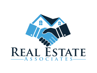 Real Estate Associates logo design by ElonStark