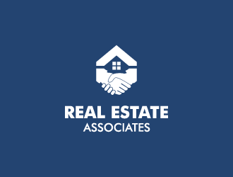 Real Estate Associates logo design by LAVERNA