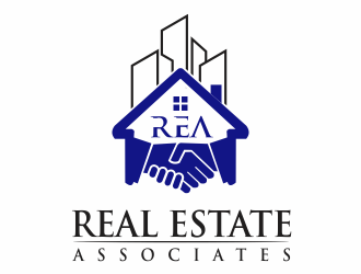 Real Estate Associates logo design by santrie