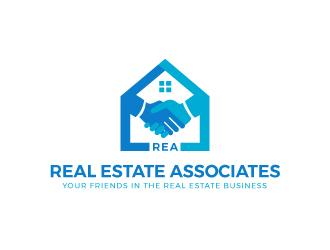 Real Estate Associates logo design by logogeek