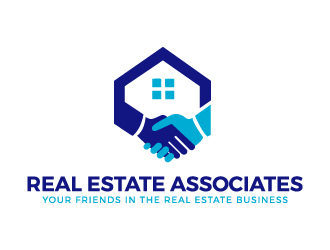 Real Estate Associates logo design by logogeek