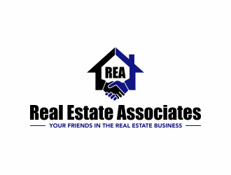 Real Estate Associates logo design by ingepro