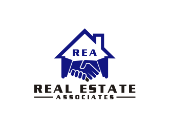 Real Estate Associates logo design by Artomoro