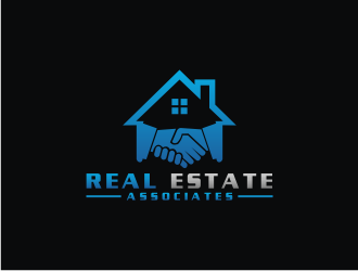 Real Estate Associates logo design by Artomoro