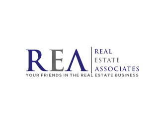 Real Estate Associates logo design by Artomoro