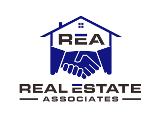 Real Estate Associates logo design by aura