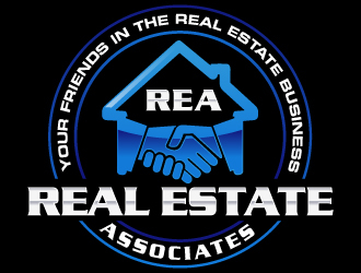 Real Estate Associates logo design by LucidSketch