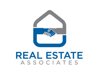 Real Estate Associates logo design by desynergy