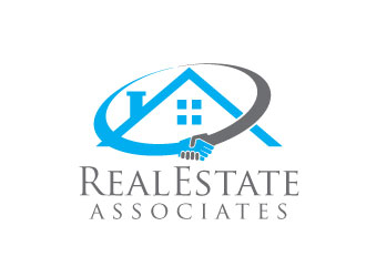 Real Estate Associates logo design by desynergy