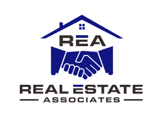 Real Estate Associates logo design by aura