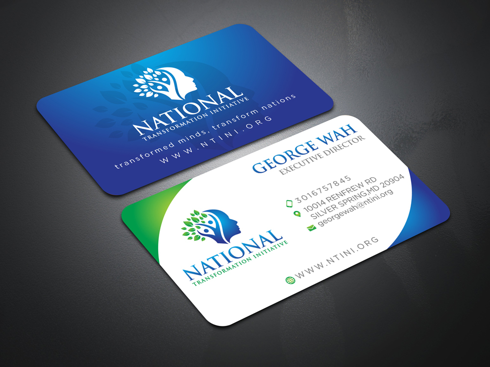 NATIONAL TRANSFORMATION INITIATIVE  logo design by aRBy