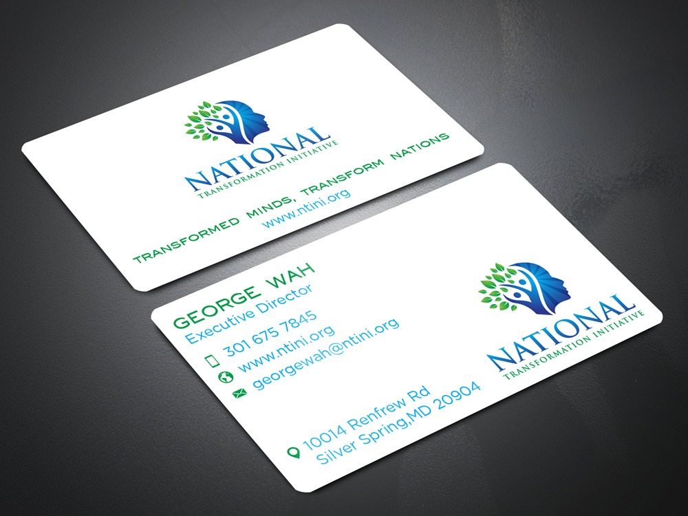 NATIONAL TRANSFORMATION INITIATIVE  logo design by Gelotine