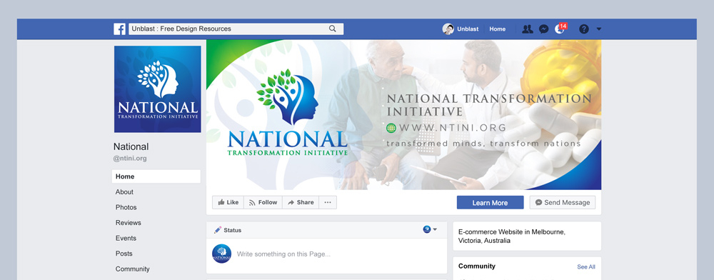 NATIONAL TRANSFORMATION INITIATIVE  logo design by aRBy