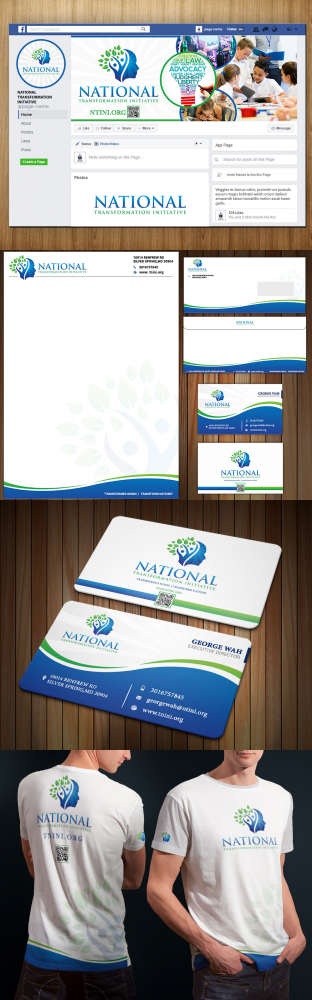 NATIONAL TRANSFORMATION INITIATIVE  logo design by MastersDesigns