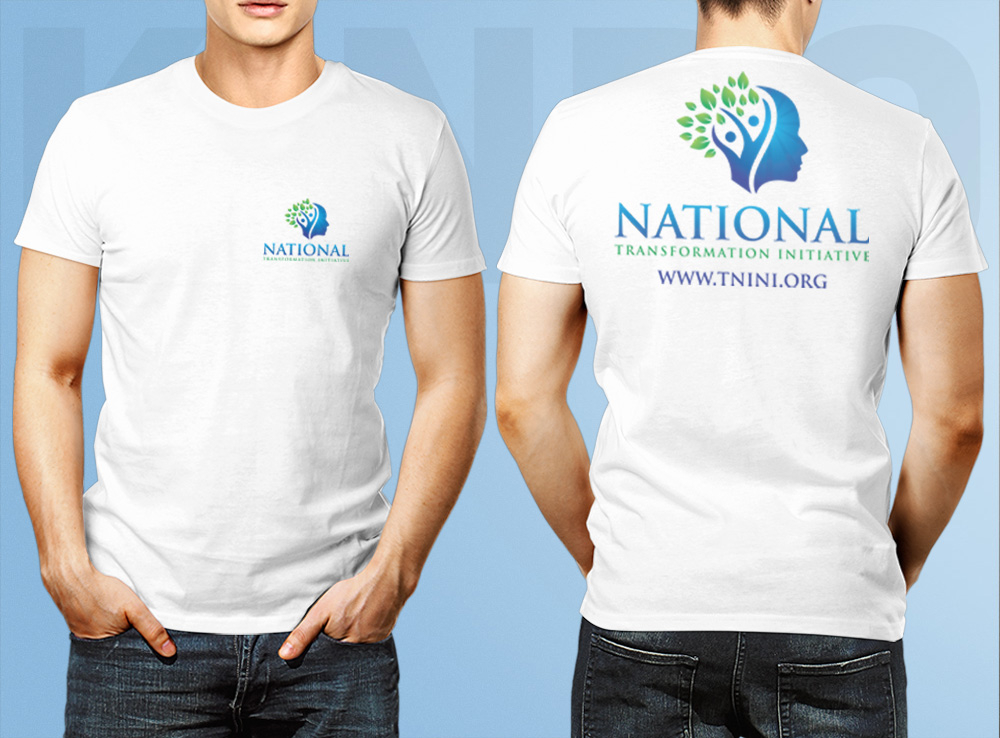 NATIONAL TRANSFORMATION INITIATIVE  logo design by Kindo