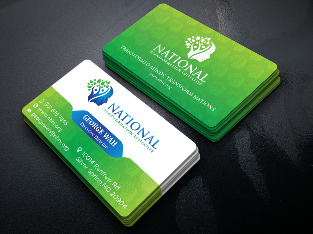 NATIONAL TRANSFORMATION INITIATIVE  logo design by Gelotine