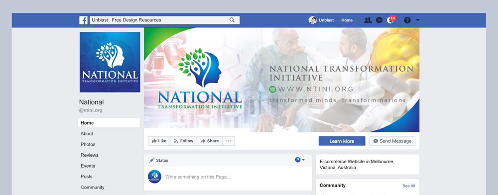 NATIONAL TRANSFORMATION INITIATIVE  logo design by aRBy