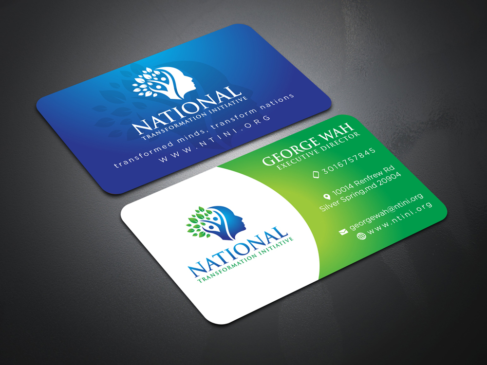 NATIONAL TRANSFORMATION INITIATIVE  logo design by aRBy