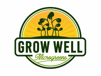 Grow Well Microgreens logo design by Mardhi