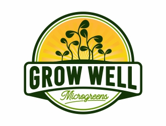 Grow Well Microgreens logo design by Mardhi