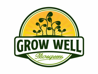 Grow Well Microgreens logo design by Mardhi