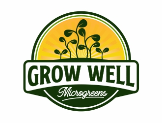 Grow Well Microgreens logo design by Mardhi