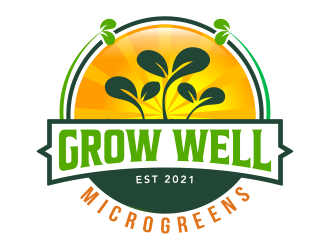 Grow Well Microgreens logo design by ingepro