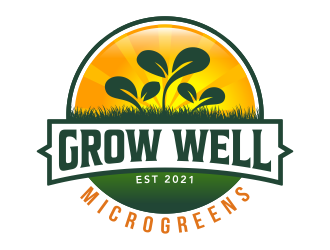 Grow Well Microgreens logo design by ingepro