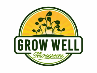 Grow Well Microgreens logo design by Mardhi